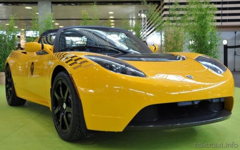 Tesla Roadste Taxi