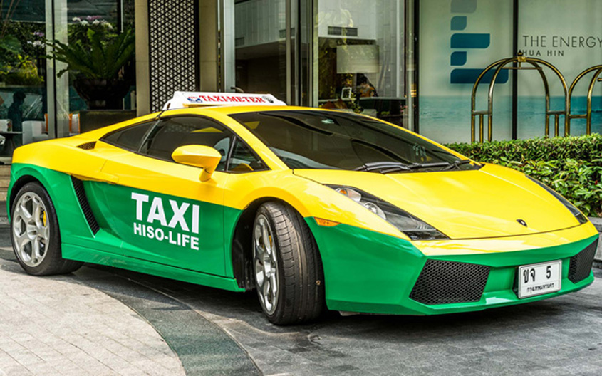 Lamborghini Gallardo Taxi