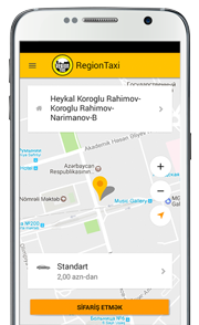 Приложение RegionTaxi