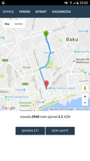 Приложение Panda Taxi